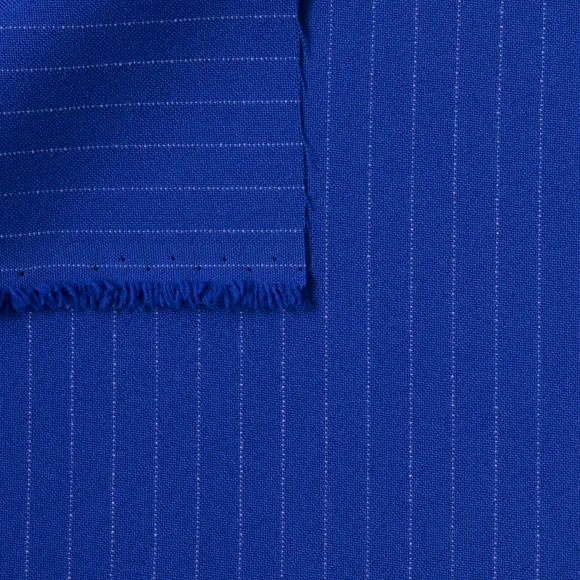 Tela lino raya tiza por metro y por rollo, Telas Bogotá