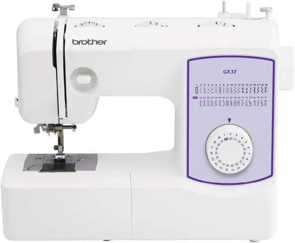 Brother Máquina de coser, GX37, 37 puntadas integradas, 6 pies de costura incluidos