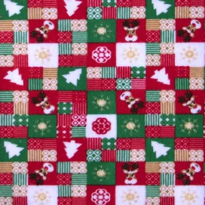 Tela Fleece Navideño de Textti