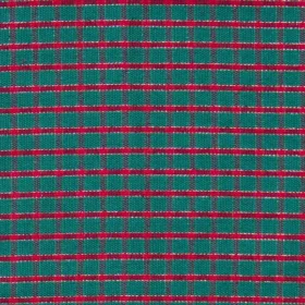 Tela Paño Navideño Cuadros por metro y por mayor