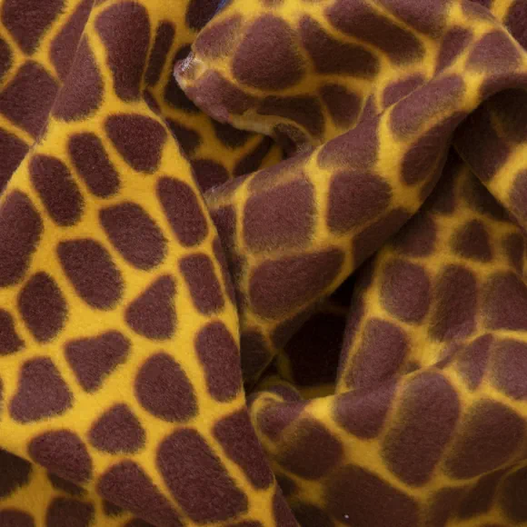 Tela fleece animal print por metro y por rollo, Telas Bogotá