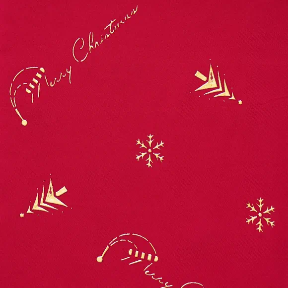 Tela lino navideño por metro y por rollo, Telas Bogotá