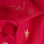 Tela lino navideño por metro y por rollo, Telas Bogotá