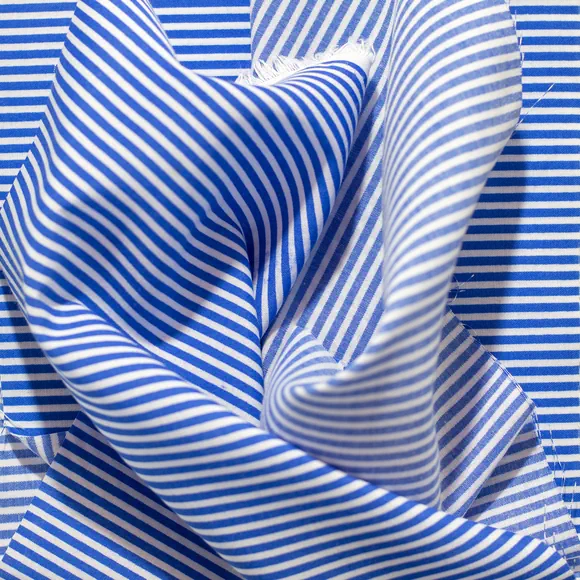 Tela dacrón rayas por metro y por rollo, Telas Bogotá