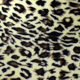 Tela Piel de Conejo Animal Print por metro y por mayor