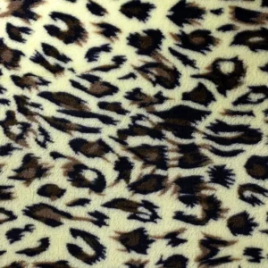 Tela Piel de Conejo Animal Print de Textti