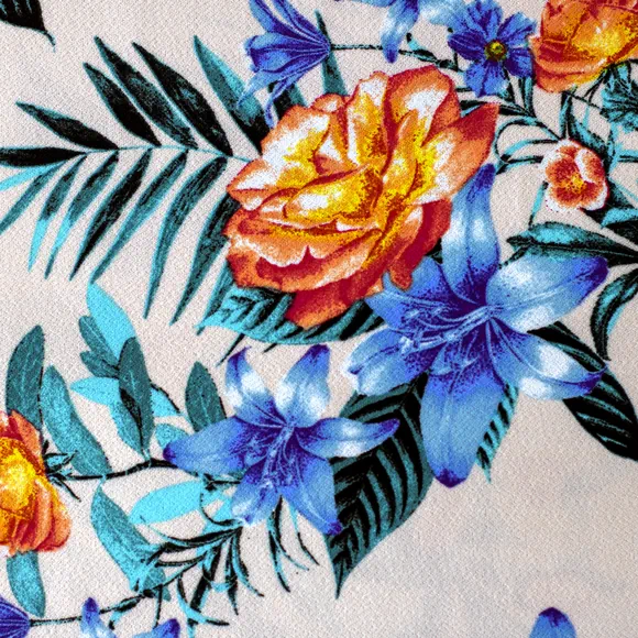 Tela liverpool crepé estampada por metro y por rollo, Telas Bogotá