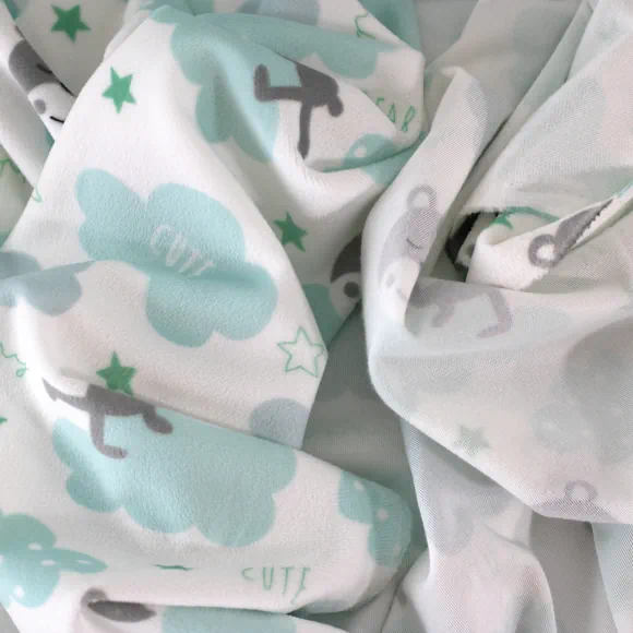 Tela suavetina estampada por metro y por rollo, Telas Bogotá