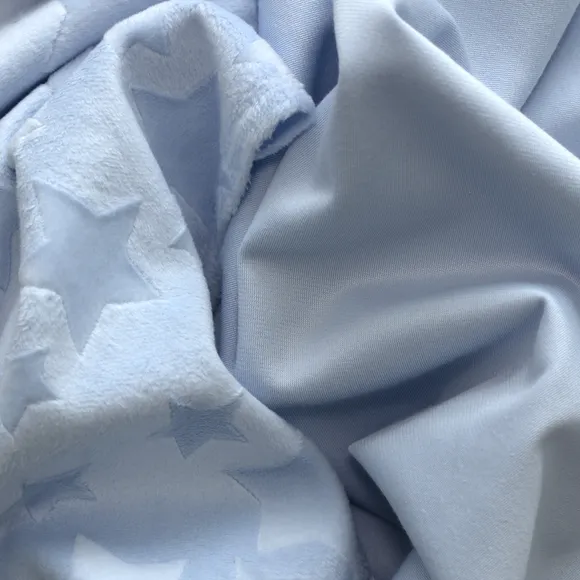 Tela suavetina estrella por metro y por rollo, Telas Bogotá