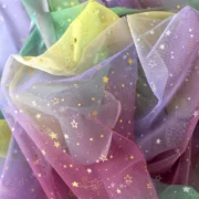 Tela tul arcoíris por metro y por rollo, Telas Bogotá