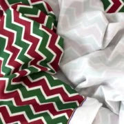 Tela piel de durazno navideña por metro y por rollo, Telas Bogotá