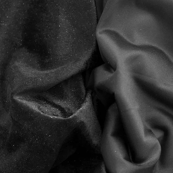 Tela velvetin escarchado por metro y por rollo, Telas Bogotá