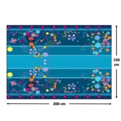 Tela disfraz Mirabel Madrigal encanto por metro y por rollo, Telas Bogotá