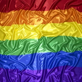 Tela Satín Bandera LGBTIQ+ de Textti