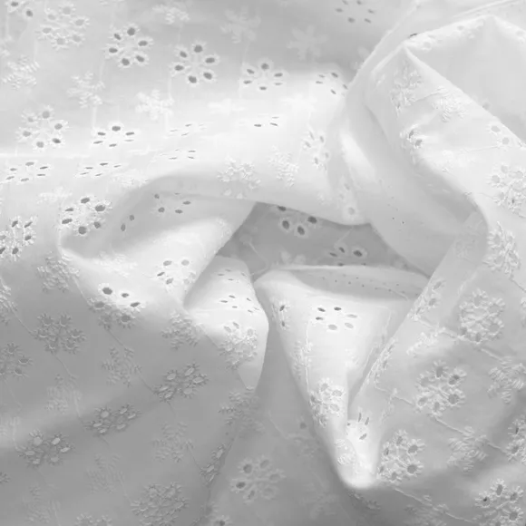 Tela ojalillo por metro y por rollo, Telas Bogotá