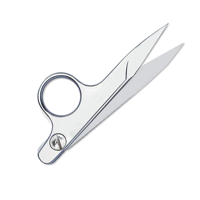 Tijera corneta rematadora forjada 200 R textilera 4.5'', Incolma, Textti