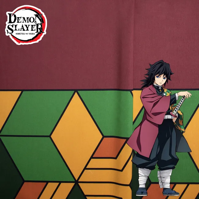 Tela para confeccionar el kimono del disfraz de Tomioka Giyu de Kimetsu No Yaiba o Demon Slayer, por metro y por rollo, telas Bogotá, telas Medellín, telas Cali, telas Colombia, telas alquería, Textti