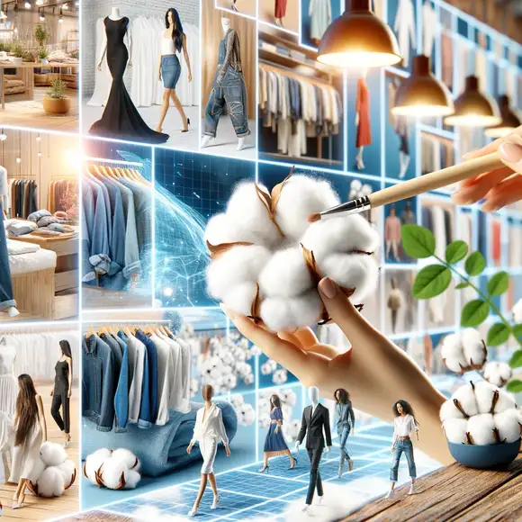 Algodón en diversas aplicaciones de moda