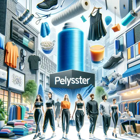 Poliéster en la moda moderna