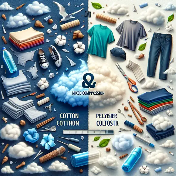 Ventajas y desventajas de telas mixtas de algodón y poliéster