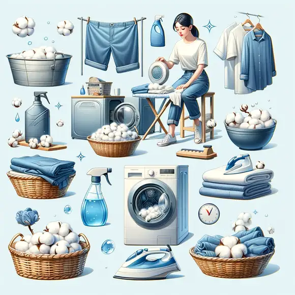 Mantenimiento y cuidado del algodón