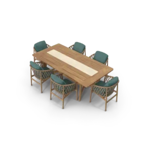 Telas para caminos de mesa Textti