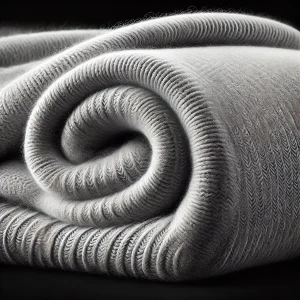 Imagen de tejido de acrílico mostrando su textura suave y ligera.