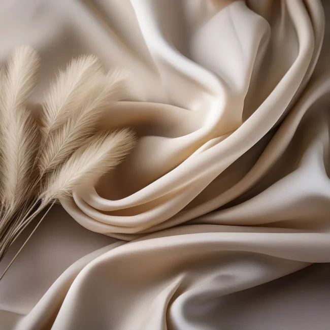 Tela de batista de seda fina y suave, ideal para lencería y ropa de noche elegante.