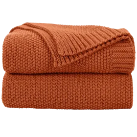 Manta de Punto Trenzado CozeCube