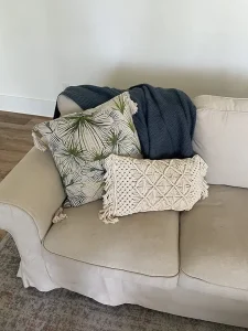 Manta de Punto Trenzado CozeCube Foto de Cliente