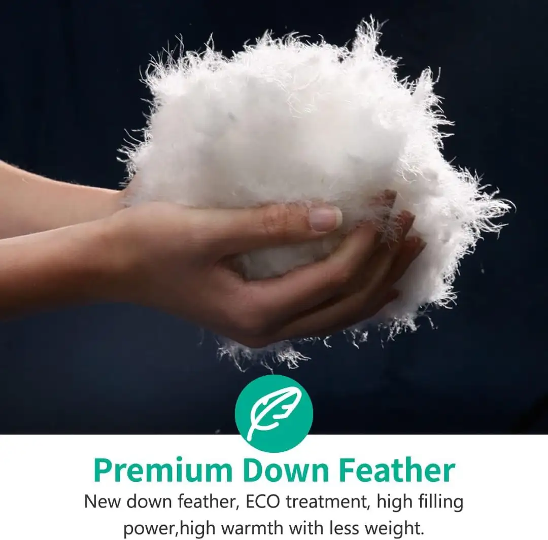 Plumón de Ganso Europeo en Algodón Egipcio de 1600 Hilos APSMILE
