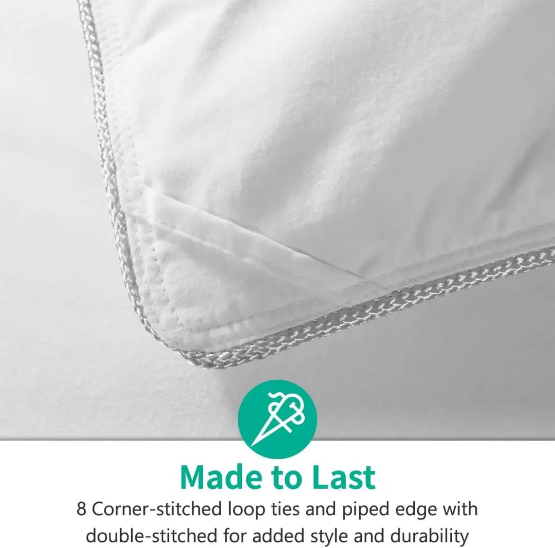 Plumón de Ganso Europeo en Algodón Egipcio de 1600 Hilos APSMILE