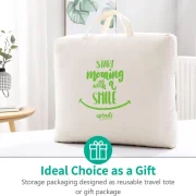 Plumón de Ganso Europeo en Algodón Egipcio de 1600 Hilos APSMILE