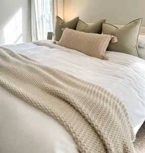 Plumón de Ganso Europeo en Algodón Egipcio de 1600 Hilos APSMILE