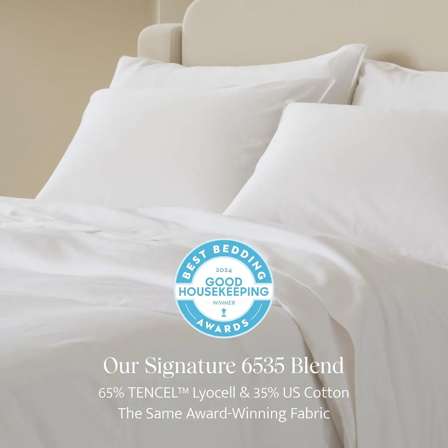 Set de Duvet TENCEL™ Algodón Ultra Suave Double Stitch