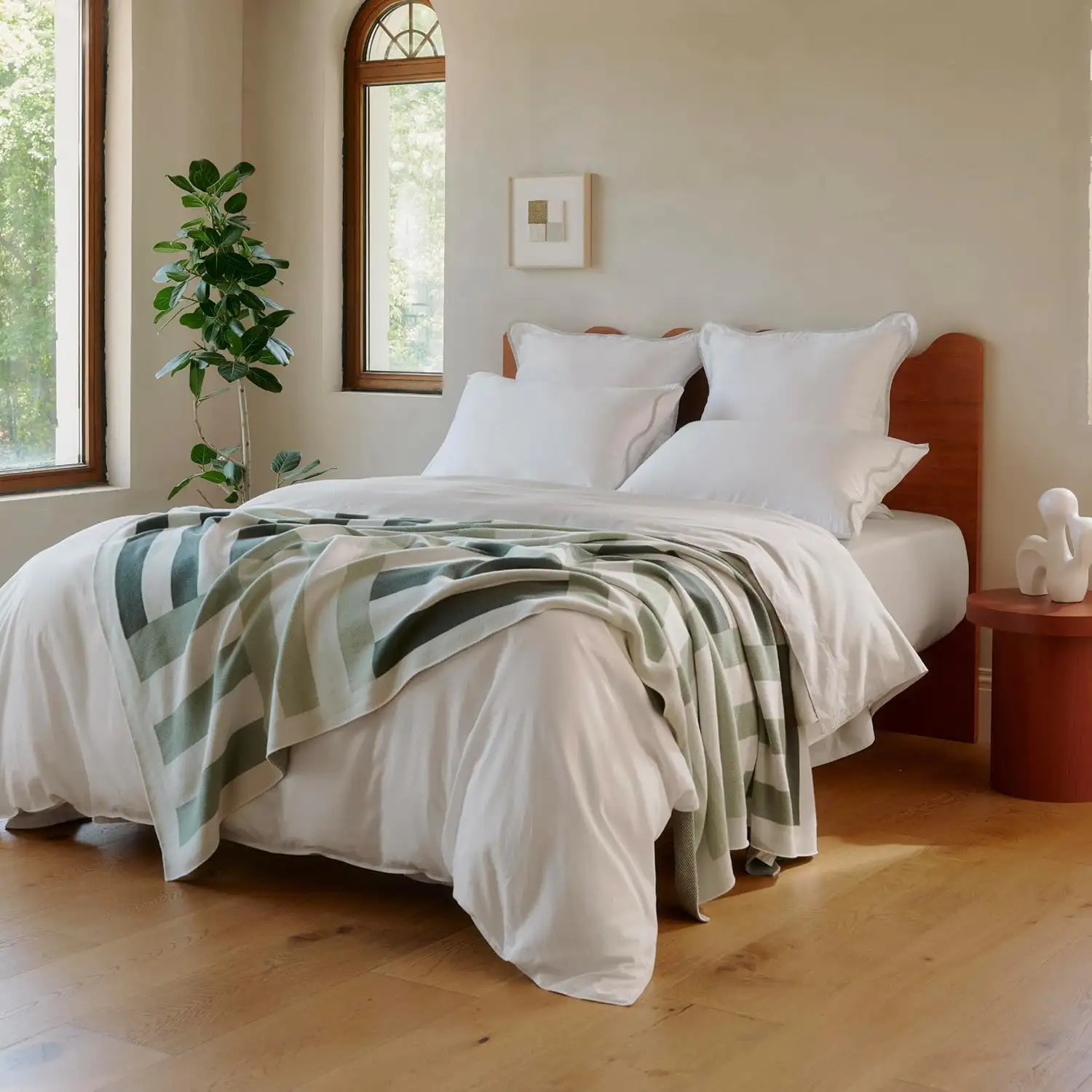 Set de Duvet TENCEL™ Algodón Ultra Suave Double Stitch