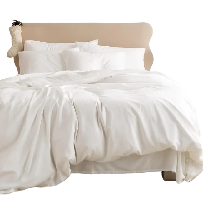 Set de Duvet TENCEL™ Algodón Ultra Suave Double Stitch