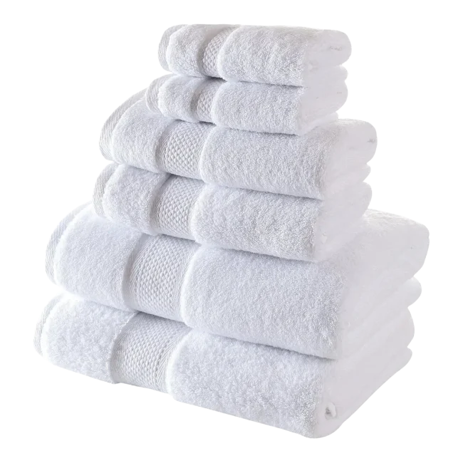 Toallas de Algodón Turco Ultra Suave Bagno Milano