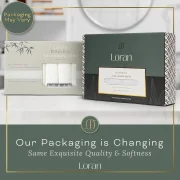 Toallas Faciales de Bambú Orgánico Loran (Set de 6 Toallas)