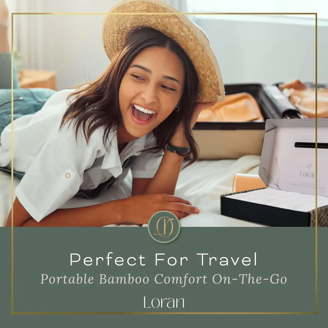 Toallas Faciales de Bambú Orgánico Loran (Set de 6 Toallas)