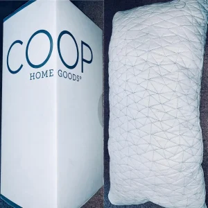 Almohada Ajustable de Espuma Viscoelástica de Corte Cruzado Coop Home Goods
