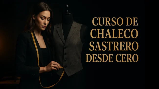 Curso de Chaleco Sastrero Desde Cero de Textti