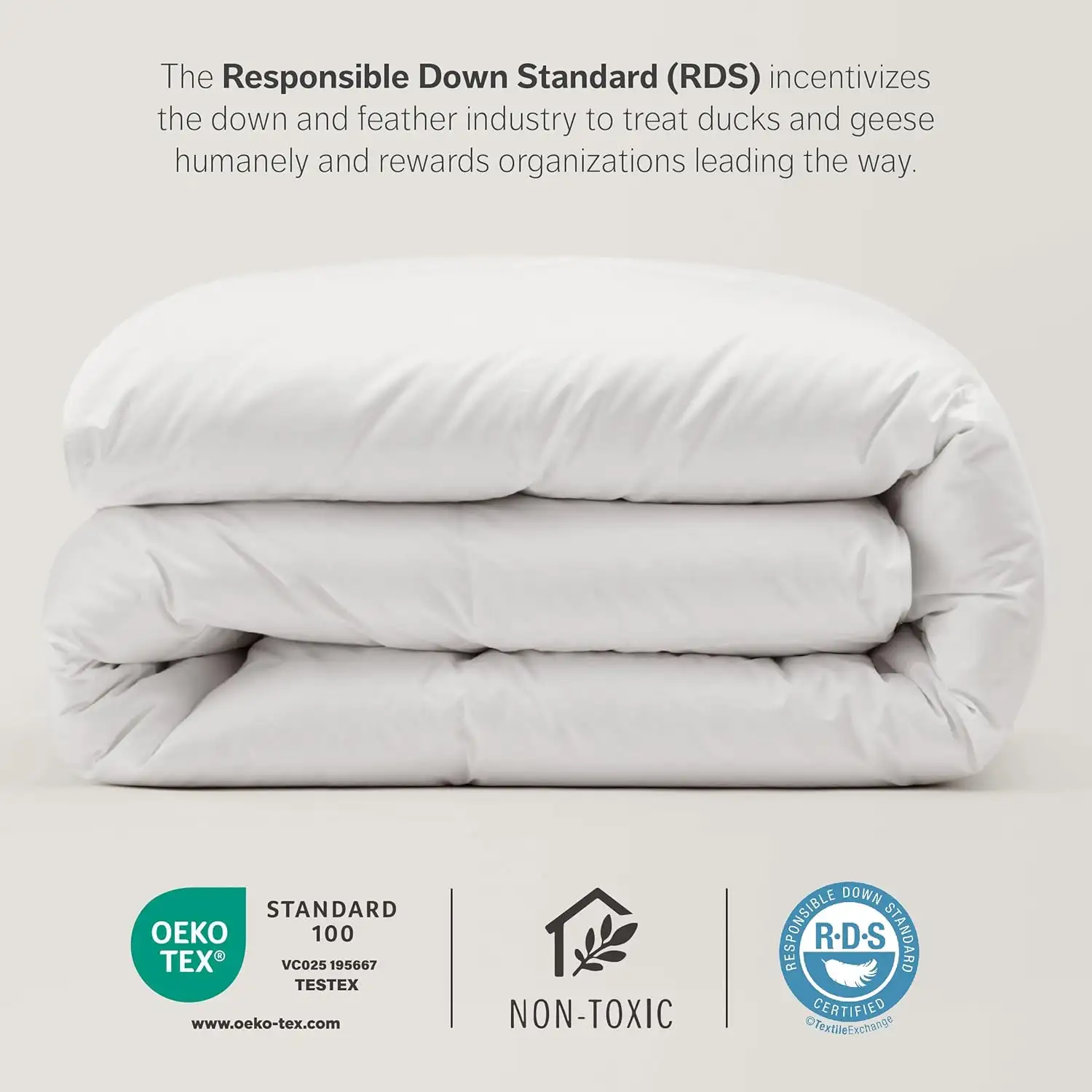 Plumón Canadiense Ultra Suave 700 de Potencia de Relleno Double Stitch