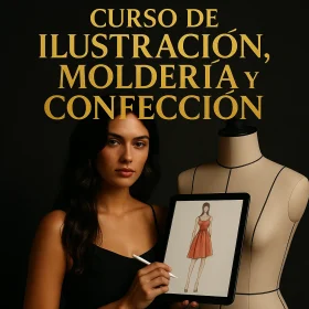 Curso de Ilustración, Moldería y Confección de Textti