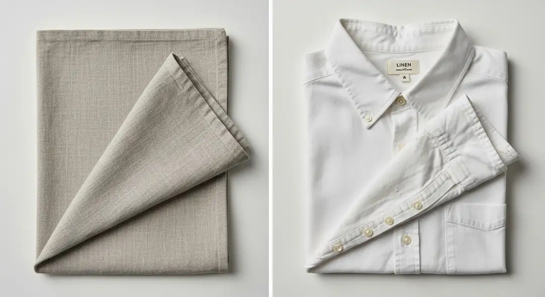Comparación de la durabilidad a largo plazo entre una tela de lino y una de algodón, relevante en Lino vs Algodón.
