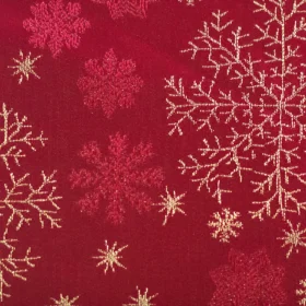 Tela Jacquard Navideño por metro y por mayor