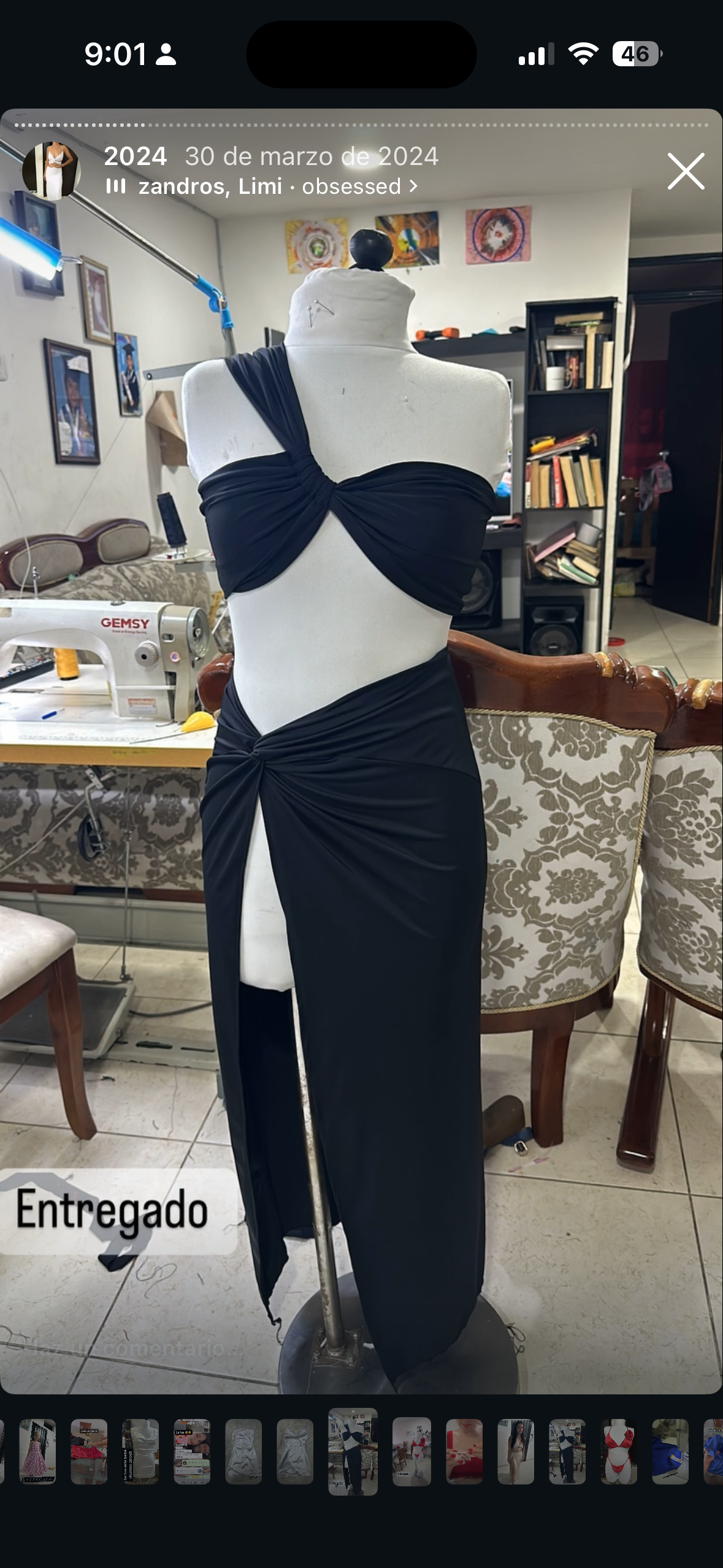 Trabajo de Jessy modista